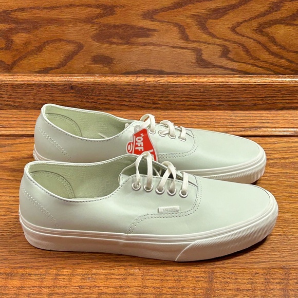 Vans Authentic Decon Leather Zephyr Blue Shoes - Picture 3 of 9